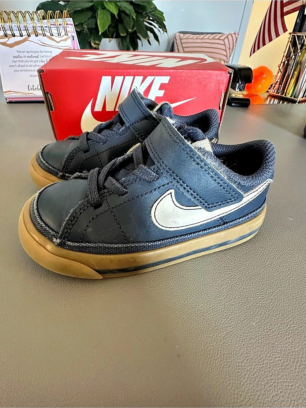 Nike Court Legacy Toddler Sneakers Navy US 7C